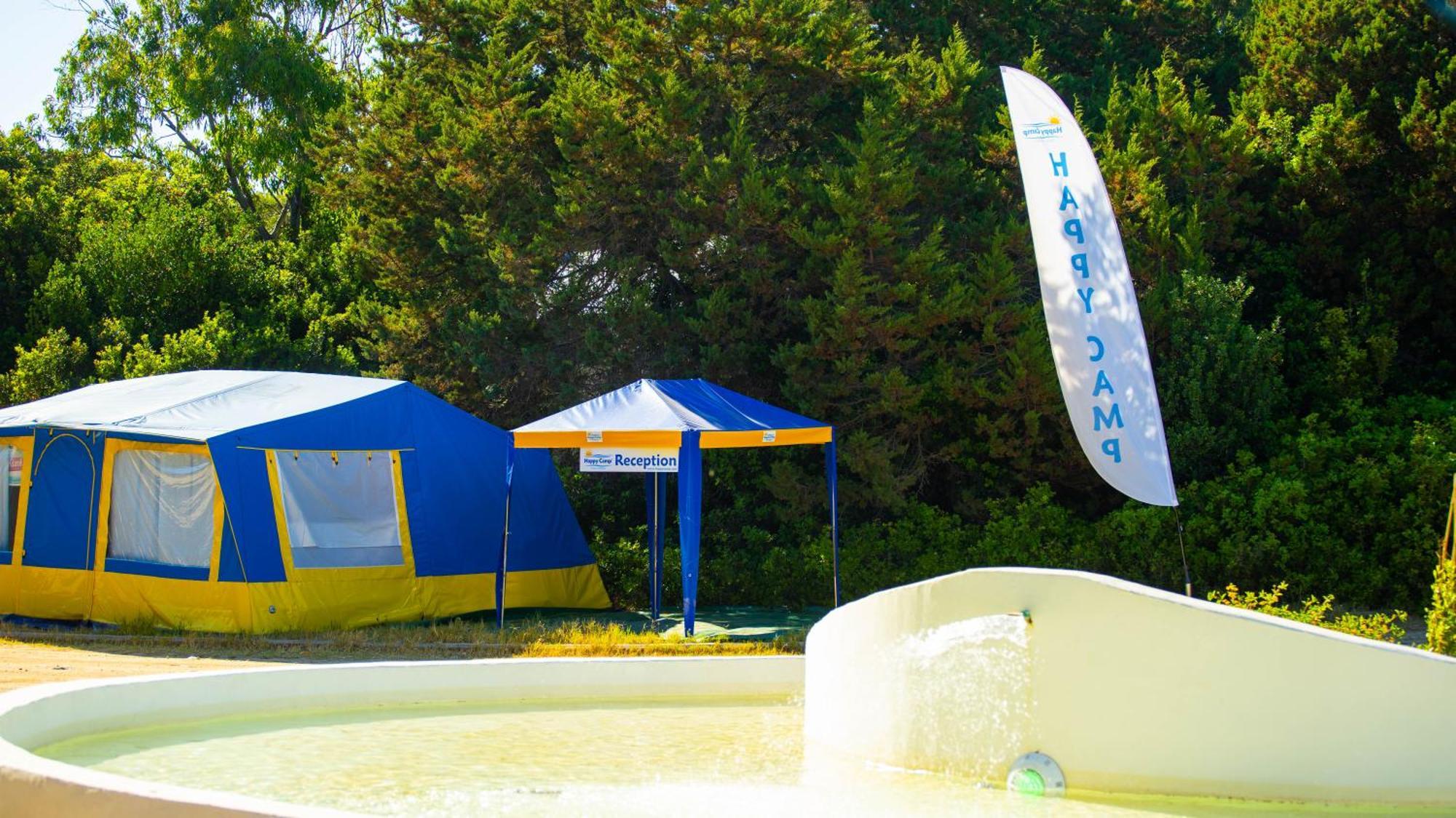 Happy Camp Mobile Homes In Camping Village Baia Paradiso Badesi Exteriér fotografie