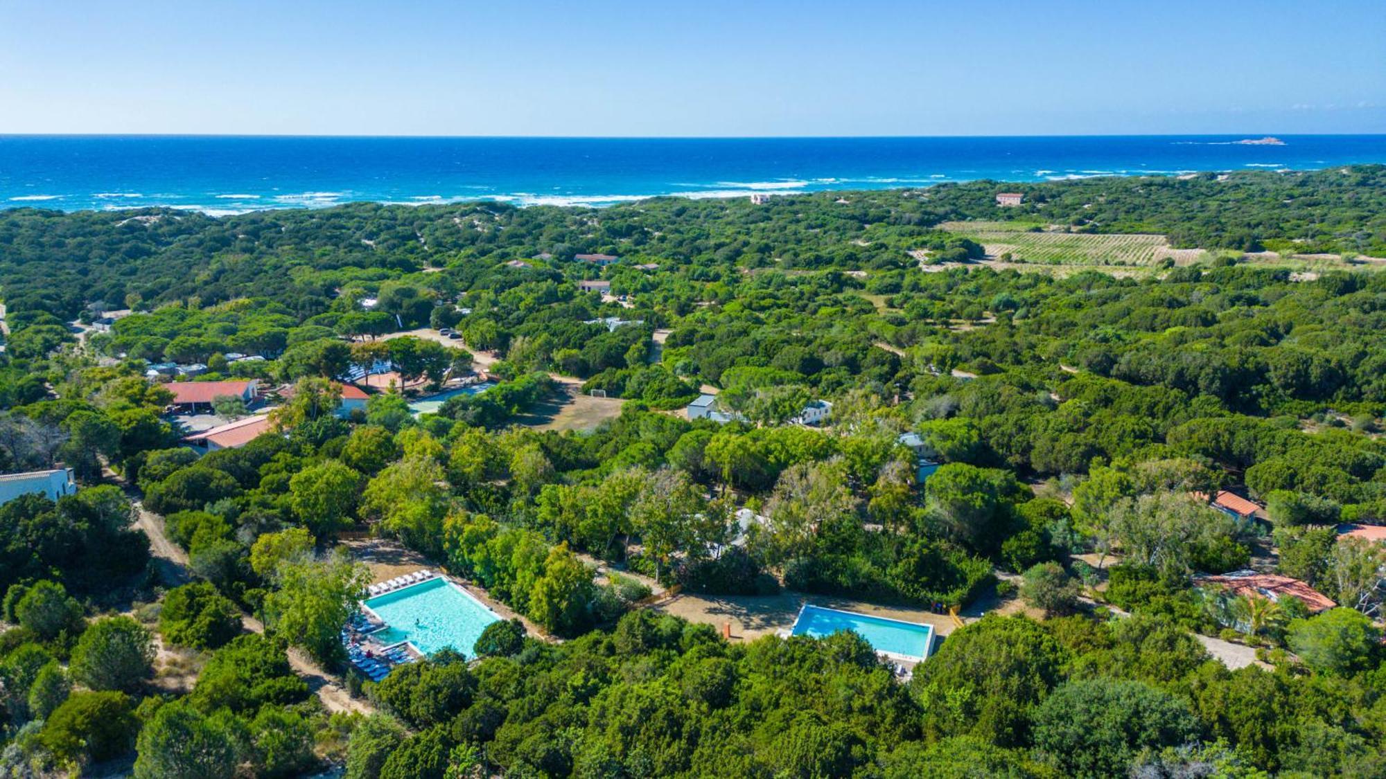 Happy Camp Mobile Homes In Camping Village Baia Paradiso Badesi Exteriér fotografie